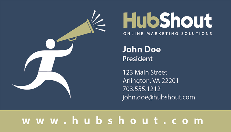 HubShout Business Card